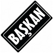 Resim Başkan Yazılı Sök-tak-pratik Vantuzlu Yeni Nesil Dekor Plaka 