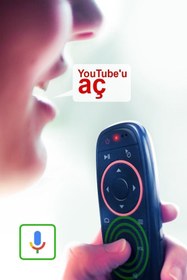 Resim Air Mouse G10 Hava Fare/ses Yardimci Medya Uzaktan Kumanda - 