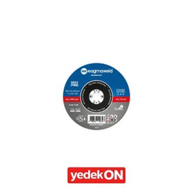 Resim Magmaweld Magmacut Inoxpro - 180 X 1.6 X 22 Mm Kesme Taşı Uzun Ömürlü Soğuk Kesim 