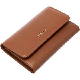 Resim Taba Deri Kadın Cüzdan - S1CB00005730-D12 