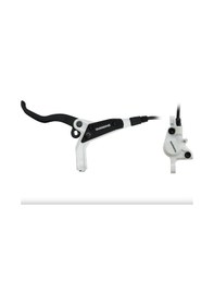 Resim Shimano Bl-m445 Bisiklet Ön Fren Takımı Hidrolik Disk Fren Sol Takım Beyaz Kaliper+balata Dahil 