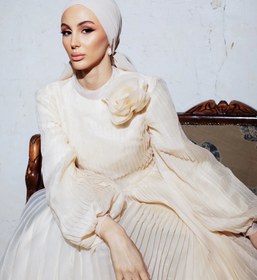 Resim CAROLIN DRESS - Pudra / 42 