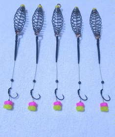 Resim 5 Adet Yaylı Yüzen Özellikli Sazan Takımı - Turuncu Ve Sarı Pop 