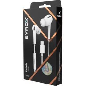 Resim Syrox Samsung Galaxy M20 Uyumlu Typc Girişli Tak Kullan Silokonlu Kulaklık 