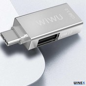 Resim Global Wiwu T02 USB Type-C Hub Çevirici ve Çoklayıcı Hub Gri WNE0112 