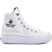 Resim Beverly Hills Polo Club PO-30087 Beyaz Kadın Hi Sneaker 