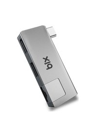Resim Bix BX21HB Type-C to USB 3.2 USB 2.0 RJ45 Dönüştürücü Adaptör 