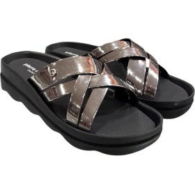 Resim Pierre Cardin Dolgu Topuk Anatomik Taban Bayan Terlik 