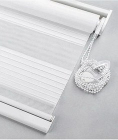 Resim Perdecizade Enxboy Balonlu Kız Dijital Baskılı Zebra Perde-cocuk Odası-stor Perde Renkli 