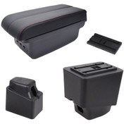 Resim Renault Captur 2017-2022 Delmesiz Vidasız Kol Dayama Kolçak 