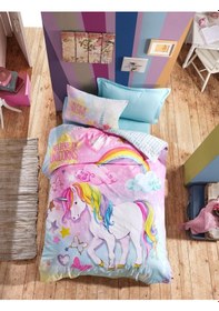 Resim Cotton Box Junior Ranforce Tek Kişilik Nevresim Takımı Dream Mint (405636658) 