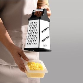 Resim Nehir Paslanmaz Çelik Kare Hazneli Rende 