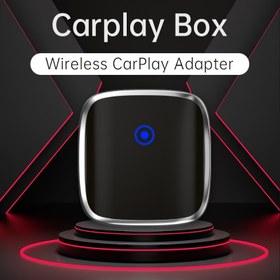 Resim 2025 Yıllık Geliştirilmiş 2'si 1 Arada Kutu, Kablolu Kablosuz CARPLAY Adaptörü ile Donatılmıştır, 5.8Ghz Wifi, Evrensel USB Güç Modu ve OTA Güncellemeleri Destekler - Android Auto ve Apple Carplay için İdeal, Android Auto ile Uyumlu, Kablosuz Carplay Adaptörü | Modern Araç Adaptörü | Kompakt Araç Adaptörü, Pil Gerektirmez. 