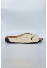 Resim Salyangoz Model Anatomik Dört Mevsim Kadın Bej Terlik - 1003 Bej 