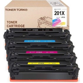 Resim Hp Color Laserjet Pro Mfp M277Dw Uyumlu Toner Takım / Hp Cf400X 