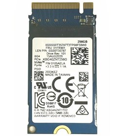 Resim KBG40ZNT256G 256 GB 2200 MB/s 1400 MB/s m.2 PCIe NVMe SSD 