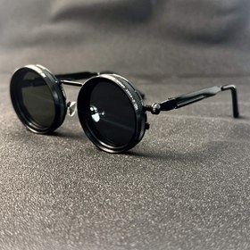 Resim 1 Adet Steampunk Dönebilir Lens Gözlük - Ayarlanabilir Parlaklık ND, Yaylı Menteşeli Alaşımlı Çerçeve, Siyah veya Altın Renkler, Partiler ve Müzik Festivalleri İçin İdeal, Babalar Günü, Noel & Yılbaşı Hediyesi, Şık Tasarım 