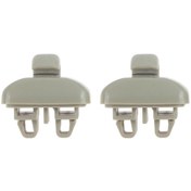 Resim Lasonstiges 2 Adet Araba Ön Güneş Kanopileri Kanca Tutucu Klipler Audi Tt A6 C5 2000 2005 Gri / Bej Askı Tutucular 4b0857562 4b0857563 