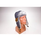 Resim Yetişkin Kürklü Kayak Şapkası Gri Cruising Yünlü Wedze Meridyen Gri 