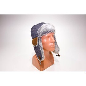 Resim Yetişkin Kürklü Kayak Şapkası Gri Cruising Yünlü Wedze Meridyen Gri 