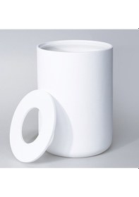 Resim Luxe Büyük Çöp Kovası Beyaz 