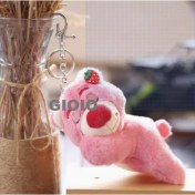 Resim Silver1 Peluş Kolye Sevimli Iyi Şanslar Bebek Oyuncak Anahtarlık Bebek Makine Bebek Süper Sevimli (Yurt Dışından) 