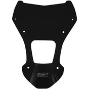 Resim GP Kompozit Honda Africa Twin CRF1000L 2016-2019 Uyumlu Kısa Ön Cam Siyah 36 cm 