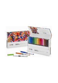 Resim Carioca Plus Prisma Fiber Uçlu Keçeli Boya Kalemi 30'lu 