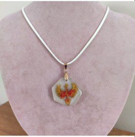 Resim El Yapımı 3d Baskı Anka Kuşu Heykeli 558 Krem 