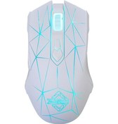 Resim Ajazz AJ52 USB Kablolu RGB Işıklı Optik Oyun Faresi 2500 DPI 