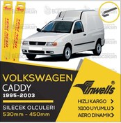 Resim Volkswagen Caddy Muz Silecek Takımı 1995-2003 İnwells N11.3566 
