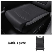 Resim Elmpaly Siyah Köpük Dolgulu Ve Havalandırmalı Kumaşlı Lateks Bel Desteği Yastığı Konforlu Sürüş Aksesuarı 