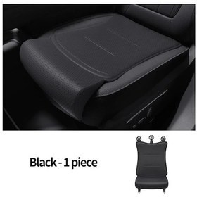 Resim Elmpaly Siyah Köpük Dolgulu Ve Havalandırmalı Kumaşlı Lateks Bel Desteği Yastığı Konforlu Sürüş Aksesuarı 