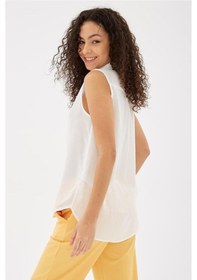 Resim Fashion Friends Fashıon Frıends Kadın Kolsuz Gömlek 24y0875k1 001 