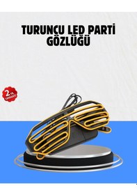 Resim Kutlamalara Renk Katan Led Işıklı Parti Gözlüğü " 