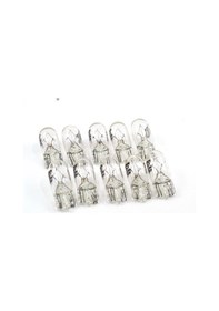 Resim 12v 5w Dipsiz Standart T10 Ampul 10 Adet 