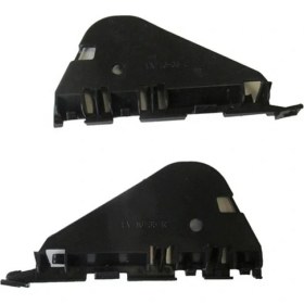 Resim TŞT 2001 - 2005 Peugeot 307 Arka Tampon Bağlantı Braketi Sağ - Sol Set (2 Parça) (Oem NO:7416.35) 