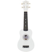 Resim Malibu FZU-002 Soprano Ukulele (Beyaz) 