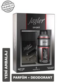 Resim CELESTIQUE JAGLER Sport Erkek Parfüm Seti ( Parfüm Edt 90 ml Deodorant 150 ml ) 