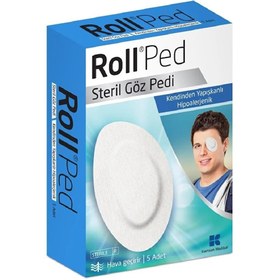 Resim Roll Ped Steril Göz Pedi 5 Adet 