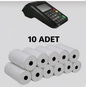 Resim Termal Yazar Kasa Pos Rulosu 56 Mm X 16 Mt 10 Adet 
