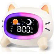Resim Çocuklar İçin Çalar Saat Tamam Uyku Eğitimi Ve Ses Makinesi İle 