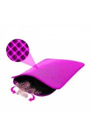 Resim Hype Store Elekli Kedi Tuvalet Önü Paspası Kedi Paspası PEMBE 60x42 Cm 