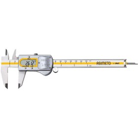 Resim Genel Markalar 0-200mm Asimeto Ip67 Su Geçirmez Metal Kasa Dijital Kumpas As-305082 