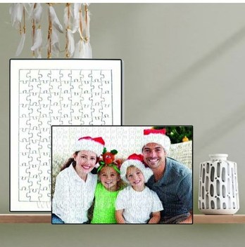 Sevgililer Günü Hediyesi - Adın Kalbimde Saklı Puzzle - Yapboz