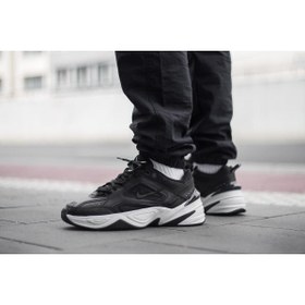 Resim Nike Mk2 Tekno Unisex Siyah Spor Ayakkabı 