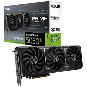 Resim ASUS GEFORCE PRIME-RTX5060TI-O8G 8GB GDDR7 128BIT 1XHDMI 3XDP EKRAN KARTI 