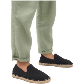 Resim Unisex Siyah Triko Espadril Siyah 