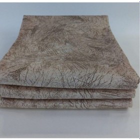 Resim Koltuk Çekyat Örtüsü Kapiçino Damar Desenli Kaymaz Taban Süngerli Üst Kumaş Kadife 