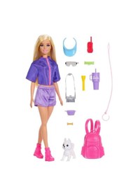 Resim Barbie Malibu Bebek Ve Aksesuar Seti Jjv59 